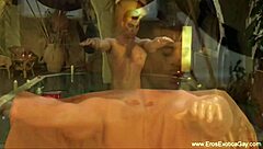 OH, THIS GAY GUY RECEIVES A GENTLE GENITAL MASSAGE THAT FEELS SO AMAZING AND RELAXING IN THIS SENSUAL SESSION!