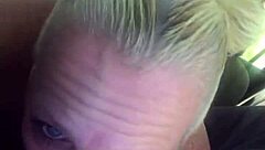 wife gives blowjob and rides husband in pov