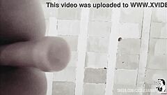 Waiting for my lover: amateur video of pregnant solo girl