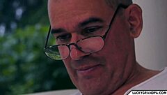 She Likes To Support Grandpa With Her Pussy