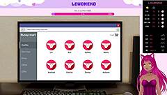 Vtuber Lewdneko Plays Harem Hotel Part 27 With Maid Femdom And Creampie