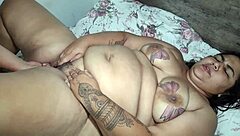 Brunette wife fulfills her desires with a horny stud