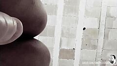 Waiting for my lover: amateur video of pregnant solo girl