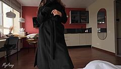 A cute nun in a coat turned out to be a whore for the night