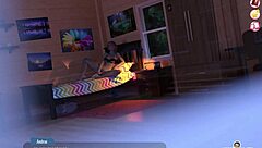 caught belle with her dildo. let's help these hotties cum