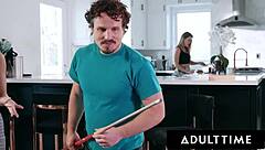 I feel the rough passion as paige and kay use the stud