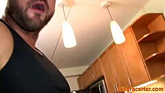 doggystyle teen gets facial and humiliated