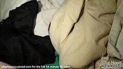 Nervous 19yo Jete Swallows First Cumshot