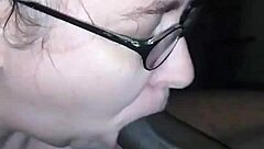 sucking a big black cock