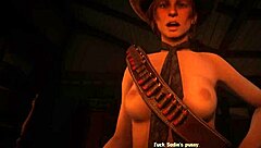 Sadie Riding John's Cock in Rdr2 Porn Without Sound.