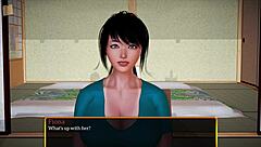 Detailed walkthrough of the anime erotic story: My new family 387