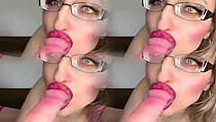 Sissy slut gets kinky with an Animedildo for bimbofication