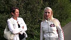 gina's casting with tina and j�rgen includes blowjob and doggystyle