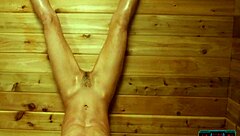 Steamy solo session with natural beauty Ivy Rose