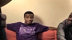 Sexy ebony amateur gets roughly gang banged and squirts wildly!