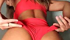 Briana Banderas Undresses and Masturbates with Toys