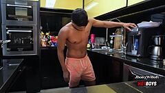 Muscular brother-in-law hetero fucks me hidden with big cock!