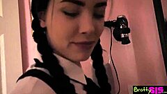 Tasty Brunette Gives Passionate Massage with Gusto