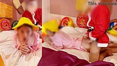 Santa's helper gets knocked up on Xmas Eve