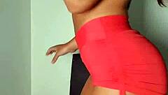 Briana Banderas Undresses and Masturbates with Toys