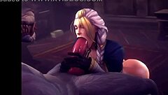 3D animated porn with Tyrande, Jaina, Alexstrasza, and the elves