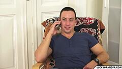 Girlfriend Cheats With Grandpa - Teen 18+ Blonde Blowjob Tits