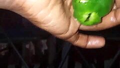 plantain versus poivron i get wet and cum!!