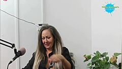 Real sex adventure with a porn actress in an untamed interview