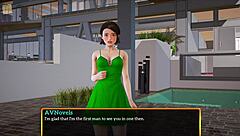 my new family redhead with small tits in erotic game!