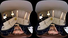 Naughty america vr fucking kendra on couch!