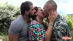Mila Jeune Milf Tries Two Men!