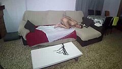Voyeur 003: Amateur gay masturbates and gets fucked by a cock