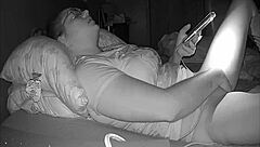 busty girl makes video for girlfriend on hidden cam