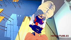 i give takeyama yuu a handjob and blowjob