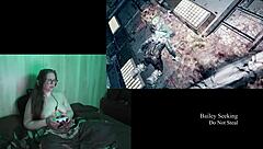 Commented gameplay of Naked deadspace play through part 8