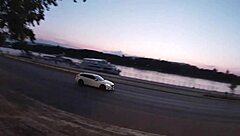 Teen Fuck Doll Doggystyles Outdoors In Front Of Strangers