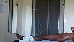 Detailed gay massage with intense cumshot ending
