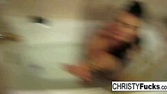 sexy makeup room bath bts with christy mack