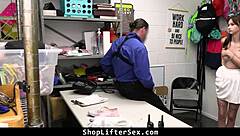Caught in the act: naughty teen gets punished hard