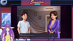 Hot summer anime porn adventure continues with big cock action
