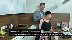 Horny Stepsister Fucked Anal Outside on Vacation