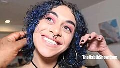 Amateur Latina gets jay bangher's BBC in her ass