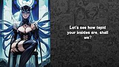 Femdom and sissification in anime-style game for BDSM fans