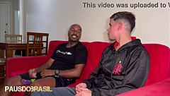 Padrasto Gives Twink Blowjob! Big Cock Action!