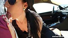 Lacná uličná kurva sa správa špinavo za rýchle peniaze