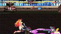 Jessica battles Warugiria in paid hentai character sex scene