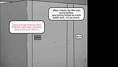 Cheating MILF Janitor Teaches Shy Boy Public Sex