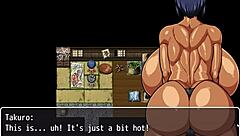 tanned natsuki's big tits tease men