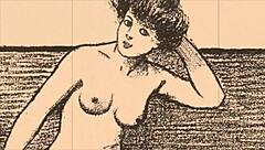 Sultry illustrations from a bygone era