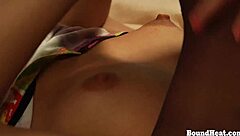 I face-sit my submissive slave in 69